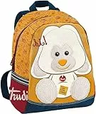 MINI ZAINO ASILO Trudi Orsetto Smile peluche marrone blu