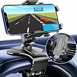 Porta Cellulare da Auto, Supporto Cellulare Auto per Cruscotto e Bocchette dell'Aria, 3 in 1 Porta Telefono Auto Specchietto, Supporto Auto Smartphone Universale per iPhone 13 Pro Max/Samsung da 4-7'