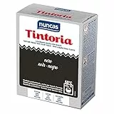 Nuncas Tintoria Colorante Liquido Cotone, Lino, Seta, Viscosa Nero - 100ml