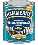 2,5L Hammerite metallo vernice protettiva Anthrazitgrau RAL 7016 Matt
