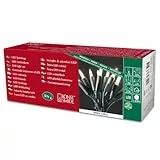 Konstsmide 6303-100 / Catena di miniluci LED / 50 diodi bianco caldi / 230V interno/cavo verde