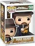 Funko Pop! TV: Parks And Rec - Ron Swanson - Duke Silver - Parks And Recreation - Figura in Vinile da Collezione - Idea Regalo - Merchandising Ufficiale - Giocattoli per Bambini e Adulti - TV Fans