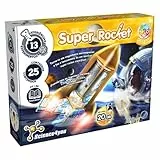 Science4You - Super Lanciatore di pneumatici 13 esperti bambini: Haz Tu Cohetes cientifiche e lunghi fino a 20m di altezza; per esterni, Giochi educativi, 8+anni (80003470), multicolore, 8x39x30cm