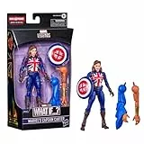 Marvel Hasbro Avengers F0331, Legends Series - Capitan Carter, Action Figure in Scala da 15 cm, Include 1 Accessorio ed 2 Elementi Build-a-Figure, Multicolore