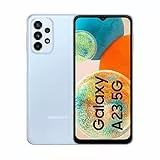 SAMSUNG Smartphone Galaxy A23 5G Android 12, display Infinity-V da 6,6» di memoria interna espandibile², batteria da 5000 mAh³, Awesome Blue, 4 GB di RAM e 128 GB, (versione italiana)