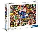 Clementoni Collection-Thriller Classics-Puzzle Adulti 1000 Pezzi, Made in Italy, Multicolore, 39602