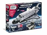 Clementoni- Scienza Build fluttuante-Set Costruzioni Bambini, Laboratorio Meccanica, Gioco scientifico 8 Anni, Shuttle modellino, Manuale in Italiano, Made in Italy, Multicolore, Medio, 19270