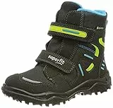 Superfit Husky Imbottitura Calda in Gore-Tex, Stivali da Neve, Nero/Blu 0200, 32 EU
