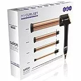 Salon Studio Professional - My CurlSet Set di Ferri Arricciacapelli -Intercambiabile per Capelli Ricci, Boccoli, Onde Capelli - 4 Ferri Diversi con Sistema Riscaldamento Rapido