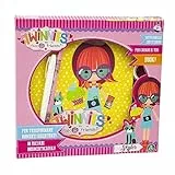 Giochi Preziosi Twinnies Book Kit, Diario Personale e di Viaggio Fai Da Te, Giochi Bambine 6 Anni +, Diario con Pagine A Puntini, Penna Roll Over con Inchiostro Rosa, Creative Tape e Set di Adesivi