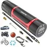 ZOVHYYA Compressori Portatili per Auto 150PSI 4500mAh Compressore Aria Portatile Auto Mini Compressore Portatile Elettrica Ricaricabile USB C con Display Digitale Luce a LED per Pneumatici Auto