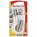 fischer 90911 Tappo a Muro, Grigio