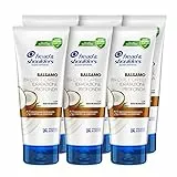 Head & Shoulders Balsamo Antiforfora per Cute e Capelli Idratazione Profonda, Per Capelli Secchi, Trattamento Contro la Forfora, Profondamente Idratante, Dermatologicamente Testato, 220ml x6