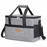Lifewit 40 Litri Borsa Termica Porta Pranzo Borsa Frigo Isoterma per Alimenti Mantenere Caldo o Freddo per PIC-nic/All'aperto/Barbecue/Campeggio/Eventi Sportivi