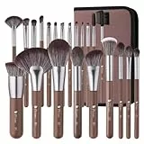 DUcare Pennelli da trucco professionali con borsa 22 pezzi set di pennelli da trucco sintetici di alta qualità Kabuki Foundation Blending Brush Viso cipria correttori ombretti con custodia