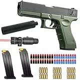 DAZZTIME Pistola Giocattolo a Proiettile Morbido,Giocattolo Blaster Proiettile in Schiuma Morbida,Giocattolo di Schiuma Blaster,Pistola Giocattolo, Modello di Pistola per 14+ Regali per Bambini