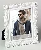 Walther Design QS520W Saint Germain, Cornice 15 x 20 cm, colore: Bianco, legno