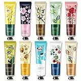 Suszian Set Regalo per Crema per Le Mani, 10 Pezzi/Set Mini Crema per Le Mani Crema idratante nutriente per la Cura delle Mani per Uomini e Donne idratante 30g