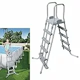 Bestway 58332 Scaletta di Sicurezza per Piscine, 132 cm