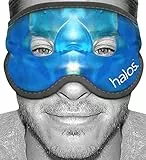 Maschera Occhi Gel Freddo Riutilizzabile – per Termoterapia a Caldo e a Freddo - Ghiaccio Viso per Occhi Gonfi, Stanchi, Mal di Testa, Hangover, Emicrania