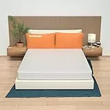 miasuite i sogni italiani Materasso Sfoderabile 80x190 cm Singolo, alto 18 cm - Waterfoam, Indeformabile, Ortopedico, Traspirante. Modello: Sim.