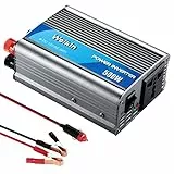 Power Inverter 500W Invertitore DC 12V a AC 220V 230V 240V convertitore di potenza invertitore di potenza con accendisigari e clip per batteria uso in auto e casa