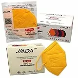 Generico Jiada Mascherina FFP2 Con CE0370 confezione da 20 pezzi Arancione