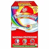 Grey L'Acchiappacolore Massima Protezione per Bucato Misto in Lavatrice Contro Incidenti di Lavaggio Previene Ingrigimento dei Vestiti Protezione Brillantezza Capi - Confezione da 70 Fogli