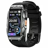 KOSPET X1 Smartwatch Uomo, Fitness Tracker con 100M Impermeabile, 50 Giorni di Lunga Durata della Batteria,70 modalità sportive, 24 Ore Tracciamento del Sonno, Contapassi con Cardiofrequenzimetro