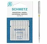 SCHMETZ Aghi per macchine da cucire | 10 Aghi universali |130/705 H | Spessore dell'ago 110/18 | utilizzabile su tutte le comuni macchine da cucire per uso domestico