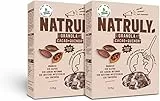 NATRULY Granola BIO alla Frutta Secca e Semi, Senza Cereali, Senza Glutine e Senza Zucchero Raffinato, Vegan, Gusti Cioccolato, Cocco e Quinoa -Pack 2x325g