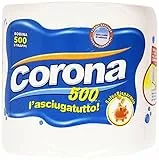 Corona - L'Asciugatutto, 500 Strappi - 1 Bobina