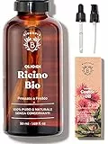 Bionoble Olio di Ricino Biologico 50ml - 100% Puro, Naturale, Pressato a Freddo - Ciglia, Sopracciglia, Capelli, Barba, Unghie - Vegan Castor Oil - Bottiglia di Vetro + Pipetta + Pompa