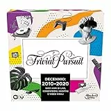 Hasbro Trivial Pursuit Decennio: 2010-2020, gioco da tavolo per adulti e adolescenti, gioco di domande e risposte su cultura popolare da 2 a 6 giocatori (Hasbro Gaming), Multicolore