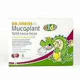 Dr. Thiess Mucoplant Kids Tuss - 6 Lecca Lecca Allevia Tosse Bambini 60 g - Chupa Chupa per Sollievo Mal di Gola e Tosse Secca (Estratto di Lichene Islandico, Altea e Timo) Alternativa allo Sciroppo