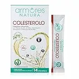 Armores Natura Integratori Alimentari, Colesterolo, Integratore per il Benessere Cardiovascolare, con Steroli da Olio di Oliva, Policosanoli da Riso, Vitamina B1 e Vitamina E, Vegano, 14 stickpack