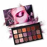 Palette per ombretti professionale Palette per ombretti professionale a 18 colori Paletta per trucco resistente all'acqua duratura Pigmentata 8 opaca con 10 ombretti luccicanti (1#)