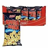 25 x BUSTE PATATINE SNACK MONSTER MUNCH ORIGINAL FANTASMINI 75g MAIS