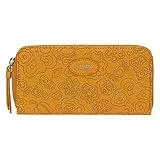 THUN, Portafoglio Prestige in Colore Giallo in Poliestere, Linea Borbonese, 19x9.5x2 cm