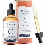 60ml. Bio Siero Vitamina C e Vit. E. Siero Viso Acido Ialuronico Antirughe, Antimacchie Illuminante, e Antietà. Ideale Come Crema Contorno Occhi e per Dermaroller. Biologico,Vegano