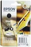 Epson 16 DURABrite Ultra Ink, Cartuccia D Inchiostro Categoria Predefinita, Nero, Standard