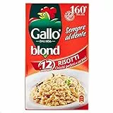 12 CONFEZIONI RISO GALLO BLOND RISOTTI 1KG PASTA INSALATE PRIMO CEREALI RISOTTI