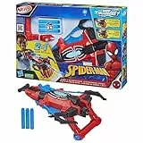 Hasbro Marvel, Blaster Strike 'N Splash di Spider-Man, Giocattoli di Supereroi, dai 5 Anni in su, Blaster Nerf di Spider-Man, Funzione Soaker