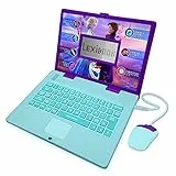 Lexibook Disney Frozen 2 Computer Portatile Educativo Bilingue Italiano/Inglese 124 attività Matematica Logica Musica Orologio JC598FZi5 3+anni