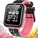 Smartwatch per Bambini, Orologio Telefono per Ragazzo e Ragazza Touchscreen con Lettore Musicale, 16 Giochi, Torcia, Fotocamera, Sveglia, Orologio Intelligente per Bambino 3-12 Anni Regalo