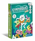 Clementoni- L'impiccato-Pocket-Mazzo, Carte Bambini, Tavolo, Gioco di società per Tutta la Famiglia, 2 Giocatori, 6 Anni+, Made in Italy, Multicolore, 16297