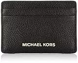 Michael Kors Card Holder, Borsa Donna, Black, Unica