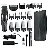 WAHL Aqua Groom Rasoio Trimmer Multigroom Elettrico di Precisione a Zero, Senza Fili, a Batteria Ricaricabile; Resistente all'acqua; Per barba lunga e corta, per il corpo