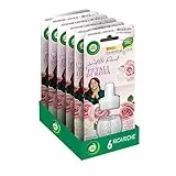 Airwick Ricariche per Diffusore Elettrico di Oli Essenziali, Confezione da 6 ricariche di Profumatore per Ambienti alla Fragranza di Petali di Rosa, Profumatore per Ambienti Elettrico