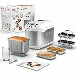 Imetec Zero-Glu Pro, Macchina per Pane, Ciabatte e Panini senza Glutine per Celiaci, Pasta Pizza, Dolci, Marmellate, 20 Programmi, 2 Pale Impastatrici, Temperatura Levitazione Controllata, Ricettario